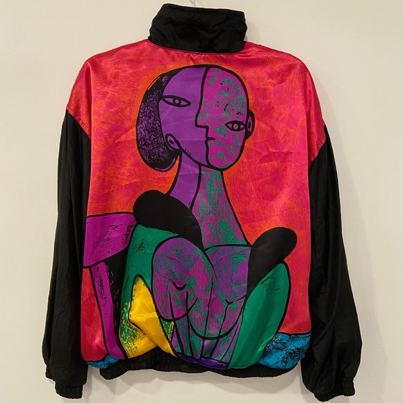 Julia Michaels Vintage Pablo Picasso Art Inspired Unisex Jacket - Picture 3 of 7
